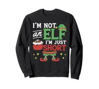 Je ne suis Pas Un Elfe, Je suis Juste Petit Joyeux Noël Elfes Noël Sweatshirt