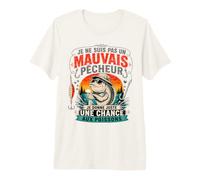 Je Ne suis Pas Un Mauvais Pêcheur Humour Poisson Vintage T-Shirt Haut de Gamme