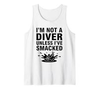 Je ne suis Pas Un Plongeur à Moins d'avoir maîtrisé Le Design Humoristique Débardeur