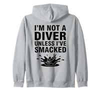 Je ne suis Pas Un Plongeur à Moins d'avoir maîtrisé Le Design Humoristique Sweat à Capuche