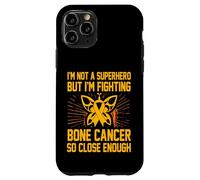 Je ne suis Pas Un Super héros mais Je Combat Le Cancer des os de si près Coque pour iPhone 11 Pro