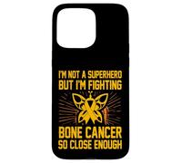 Je ne suis Pas Un Super héros mais Je Combat Le Cancer des os de si près Coque pour iPhone 15 Pro Max