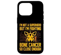 Je ne suis Pas Un Super héros mais Je Combat Le Cancer des os de si près Coque pour iPhone 16 Pro