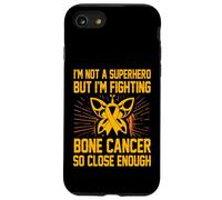 Je ne suis Pas Un Super héros mais Je Combat Le Cancer des os de si près Coque pour iPhone SE (2020) / 7/8