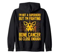 Je ne suis Pas Un Super héros mais Je Combat Le Cancer des os de si près Sweat à Capuche