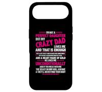 Je ne suis Pas Une Fille Parfaite mais Mon père Fou m'aime Coque pour iPhone Air