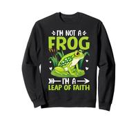 Je ne suis Pas Une Grenouille, Je suis Un Acte de Foi Sweatshirt