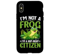 Je ne suis Pas Une Grenouille, Je suis Un citoyen de Hop-Right Coque pour iPhone X/XS