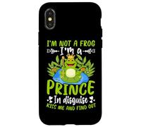 Je ne suis Pas Une Grenouille, Je suis Un Prince déguisé, Embrasse-Moi et découvre Coque pour iPhone X/XS
