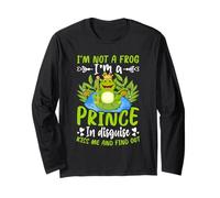 Je ne suis Pas Une Grenouille, Je suis Un Prince déguisé, Embrasse-Moi et découvre Manche Longue