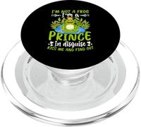 Je ne suis Pas Une Grenouille, Je suis Un Prince déguisé, Embrasse-Moi et découvre PopSockets PopGrip pour MagSafe