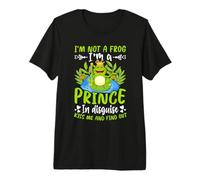Je ne suis Pas Une Grenouille, Je suis Un Prince déguisé, Embrasse-Moi et découvre T-Shirt Haut de Gamme