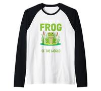 Je ne suis Pas Une Grenouille, Je suis Un Sauteur du Monde Manche Raglan