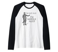 Je ne suis Pas Une Vieille Histoire médiévale drôle Manche Raglan