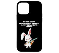 Je ne suis pas végétalienne parce que j'aime les animaux, je déteste juste les plantes Coque pour iPhone 12 mini