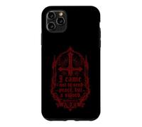 Je ne suis Pas Venu Apporter la Paix, mais l'épée - Citation Coque pour iPhone 11 Pro Max