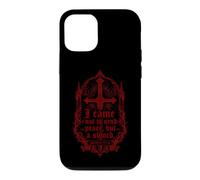 Je ne suis Pas Venu Apporter la Paix, mais l'épée - Citation Coque pour iPhone 12/12 Pro