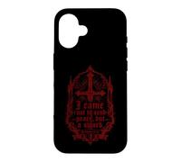 Je ne suis Pas Venu Apporter la Paix, mais l'épée - Citation Coque pour iPhone 16