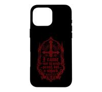 Je ne suis Pas Venu Apporter la Paix, mais l'épée - Citation Coque pour iPhone 16 Pro Max