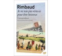 Je ne suis pas venu ici pour être heureux: Correspondance