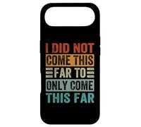 Je ne suis Pas Venu jusqu'ici pour Venir Aussi Loin Coque pour iPhone Air