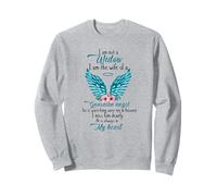 Je ne suis pas veuve, je suis la femme d'un ange gardien Sweatshirt