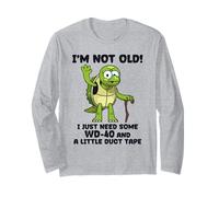 Je ne suis Pas Vieux, J'Ai Juste Besoin de WD-40 et d'un Petit Ruban adhésif Manche Longue