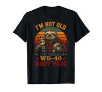 Je ne suis Pas Vieux, J'Ai Juste Besoin d'un Peu de WD-40 et de Ruban adhésif Funny Sloth T-Shirt