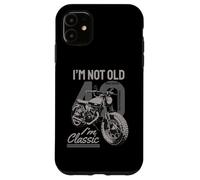 Je ne suis Pas Vieux, Je suis Classique. Biker Graphic Motorcycle 1981 40e Coque pour iPhone 11