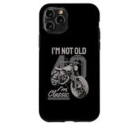 Je ne suis Pas Vieux, Je suis Classique. Biker Graphic Motorcycle 1981 40e Coque pour iPhone 11 Pro