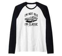 Je ne suis Pas Vieux, Je suis Classique, drôle, propriétaire Manche Raglan