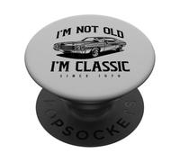 Je ne suis Pas Vieux, Je suis Classique, drôle, propriétaire PopSockets PopGrip Adhésif