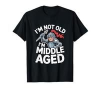Je ne suis pas vieux, je suis un chevalier drôle d'âge mûr T-Shirt