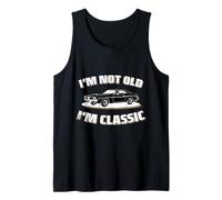 Je ne suis Pas Vieux, Je suis Un Design de Voiture Classique Amusant Débardeur