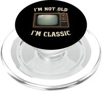 Je ne suis Pas Vieux, Je suis Un téléviseur CRT Vintage PopSockets PopGrip pour MagSafe