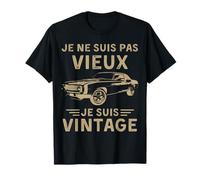Je ne suis pas vieux, je suis vintage, humour, cadeau, papa T-Shirt