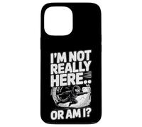 Je ne suis pas vraiment là. . . Ou suis-je ? Coque pour iPhone 13 Pro Max