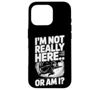 Je ne suis pas vraiment là. . . Ou suis-je ? Coque pour iPhone 16 Pro
