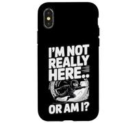Je ne suis pas vraiment là. . . Ou suis-je ? Coque pour iPhone X/XS