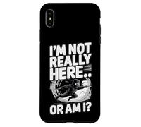 Je ne suis pas vraiment là. . . Ou suis-je ? Coque pour iPhone XS Max