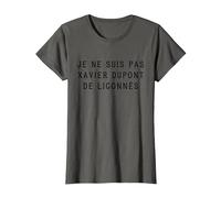 Je ne suis Pas Xavier Dupont de Ligonnès T-Shirt, Femme, Asphalte, XS