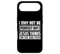 Je ne suis Peut-être Pas Parfaite, mais Jésus Pense Que Je Dois Mourir pour Moi Coque pour iPhone Air