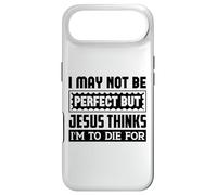 Je ne suis Peut-être Pas Parfaite, mais Jésus Pense Que Je Dois Mourir pour Moi Coque pour iPhone Air