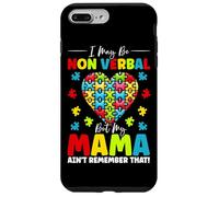 Je ne suis peut-être pas verbale, mais ma maman ne se souvient pas de ce casse-tête Coque pour iPhone 7 Plus/8 Plus
