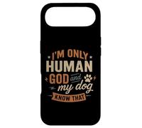 Je ne suis Que Dieu Humain et Mon Chien Le Sait - Funny Christian Coque pour iPhone Air