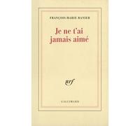 Je ne t'ai jamais aimé