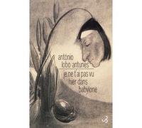 Je ne t'ai pas vu hier dans Babylone Antonio Lobo Antunès (Auteur), Michelle Giudicelli (Traduction)
