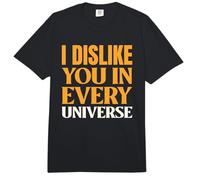 Je ne t'aime Pas dans Tous Les Univers. Déclaration de No Friends Enemy Comfort Colors Adult Heavyweight T-Shirt
