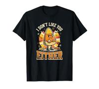 Je ne t'aime Pas Non Plus Candy Corn Halloween Rétro T-Shirt
