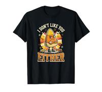 Je ne t'aime Pas Non Plus Candy Corn Halloween Rétro T-Shirt Graphique avec Valeur